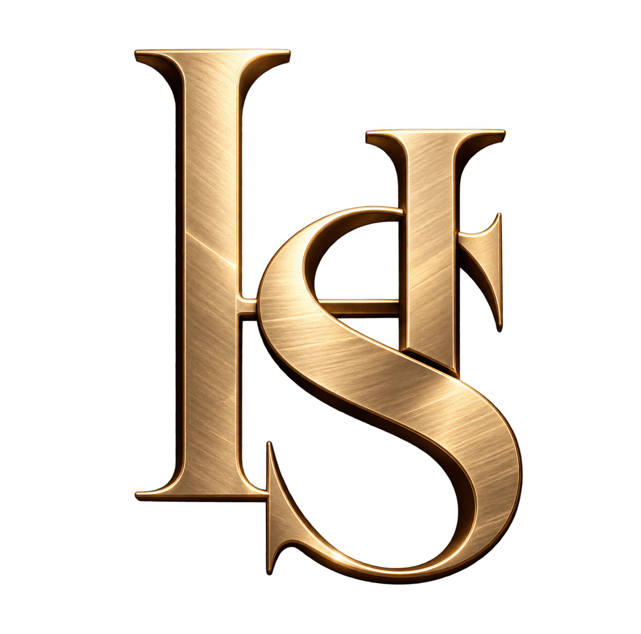 House of Senna HS-monogram in goud